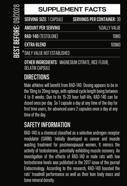 RAD-140 (Testolone)